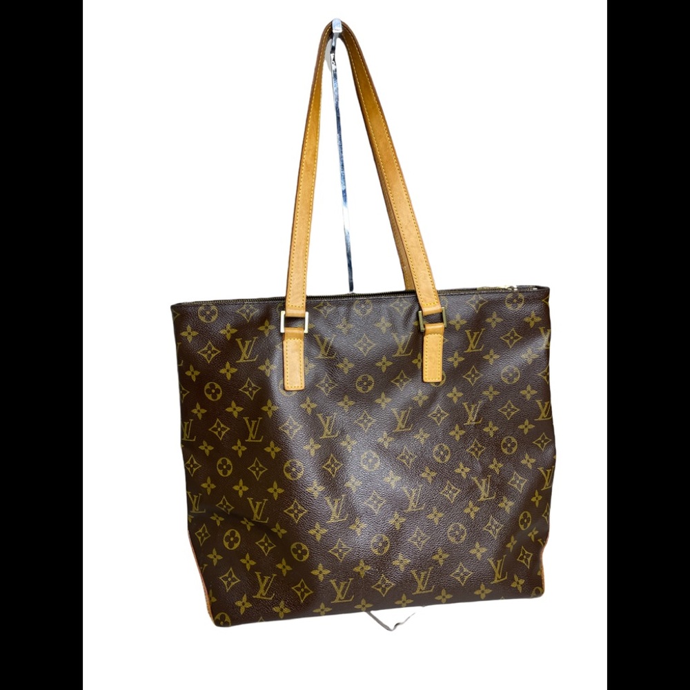 Louis Vuitton Monogram Brown and Tan Tote
